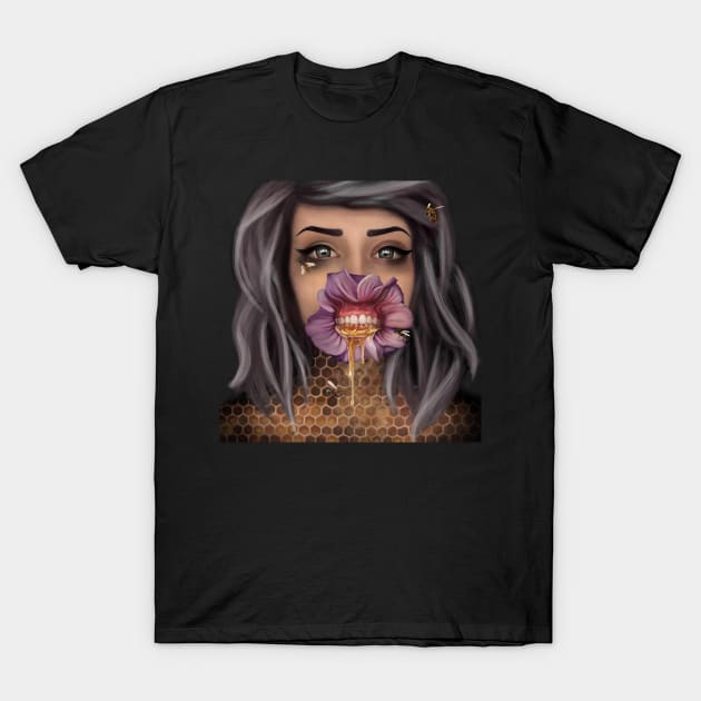 Honey Bee T-Shirt by Dani EM